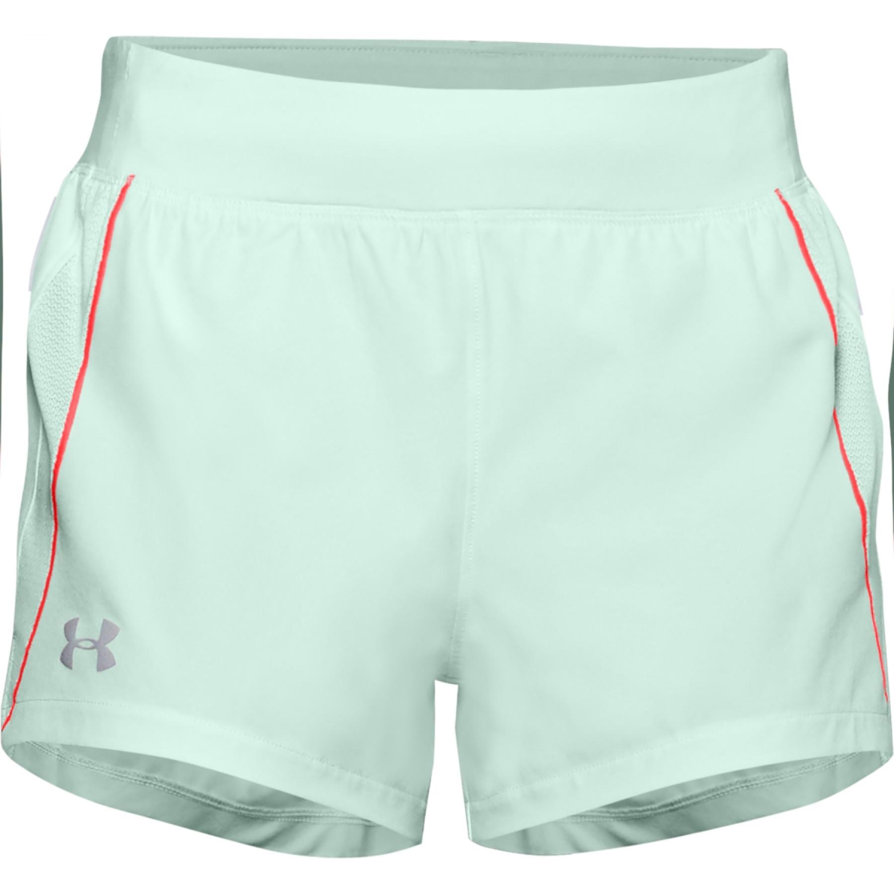 Damen-Shorts Under Armour Qualifier Speedpocket