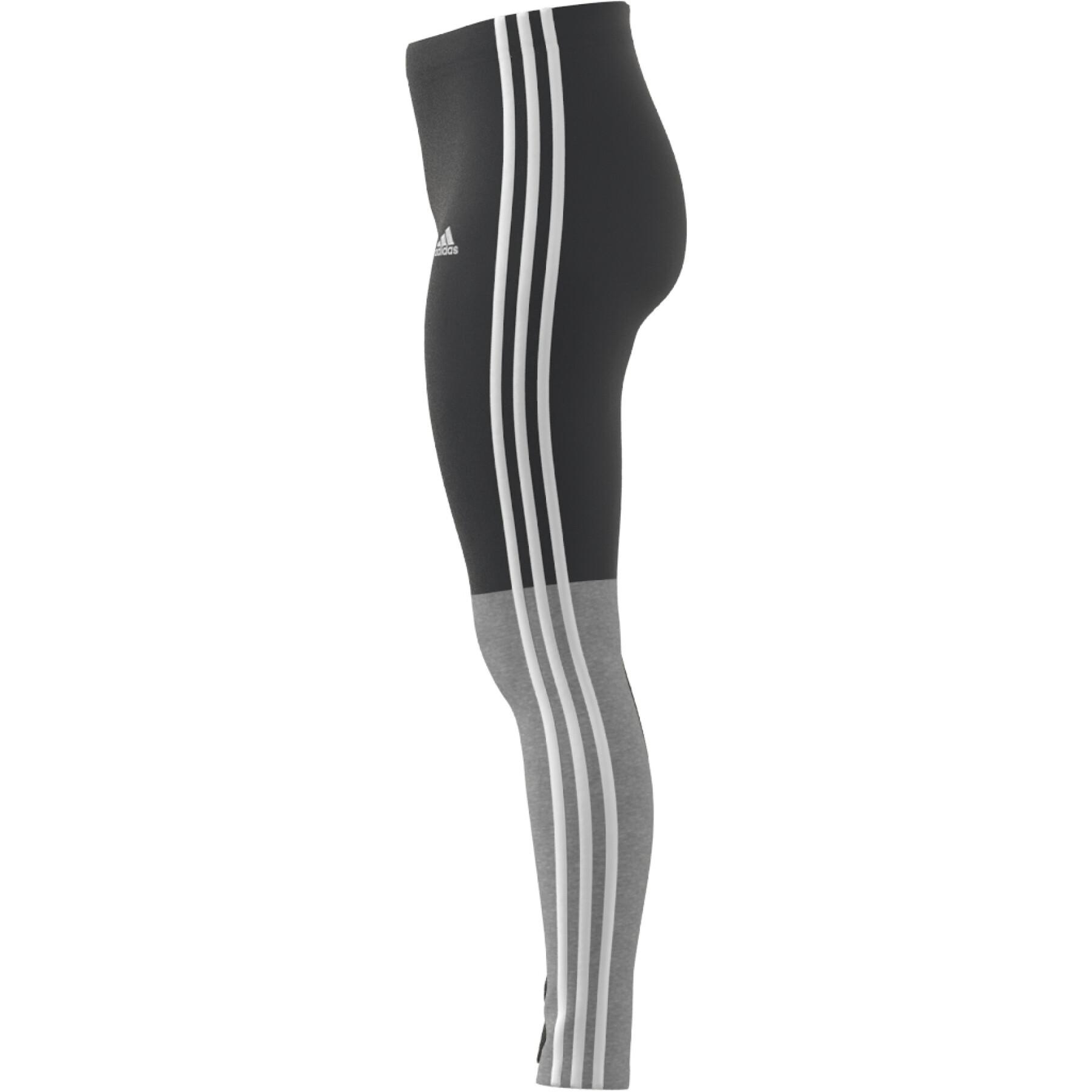 Leggings mit 3 Streifen aus Baumwolle Frau adidas Essentials Colorblock