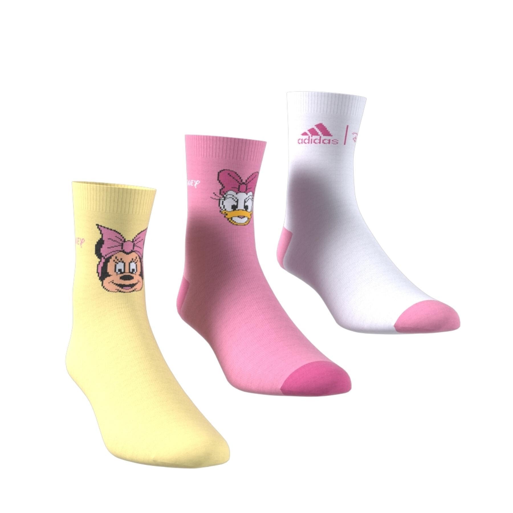 Socken, Mädchen adidas x Disney Minnie and Daisy (x3)