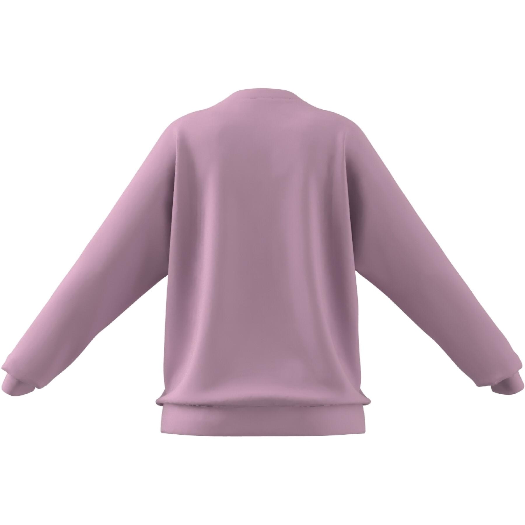 Sweatshirt mit 3 Streifen Frau adidas Essentials Studio Lounge