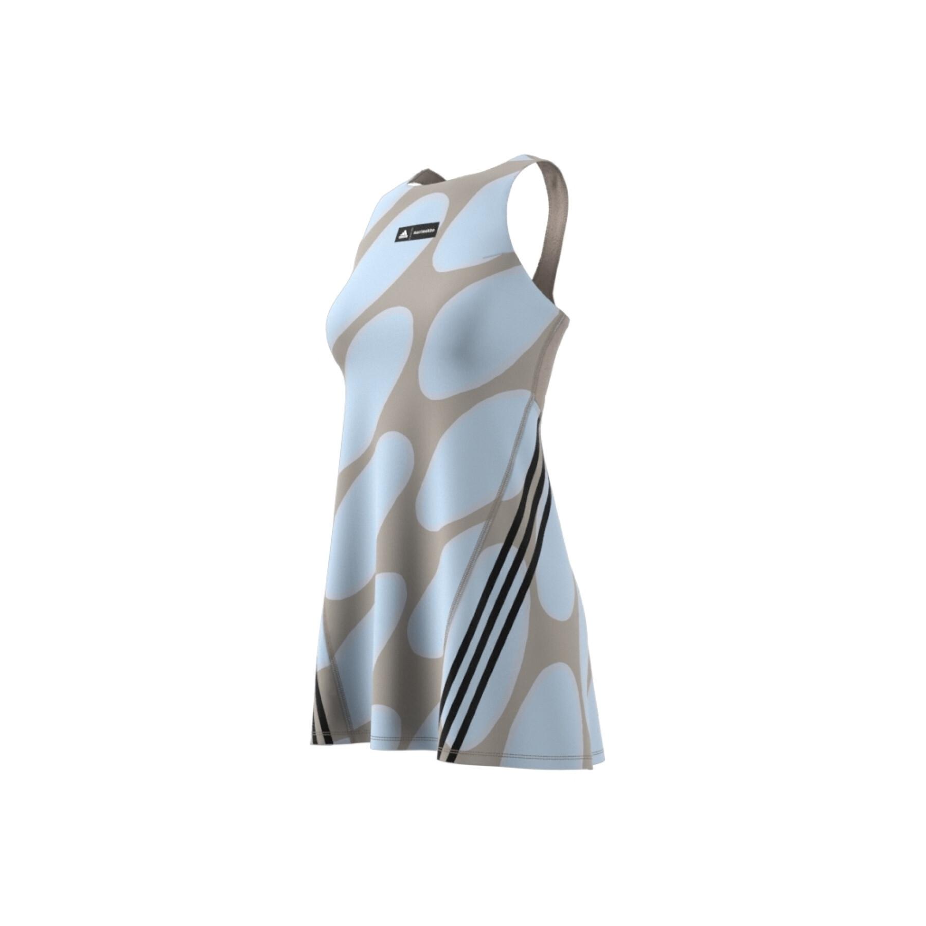 Kleid Frau adidas Marimekko Run Icons 3-Stripes