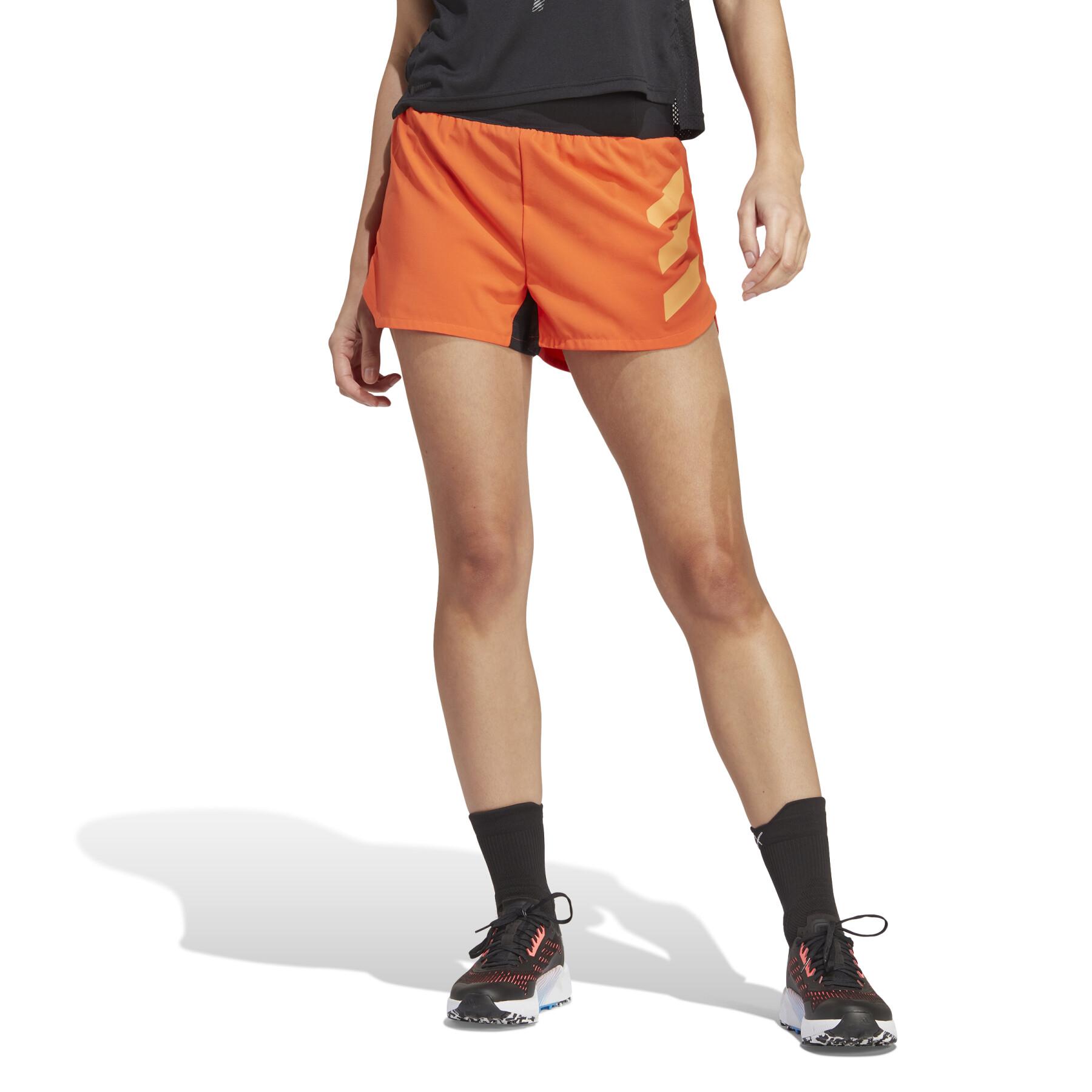 Shorts für Frauen adidas Terrex Agravic Trail