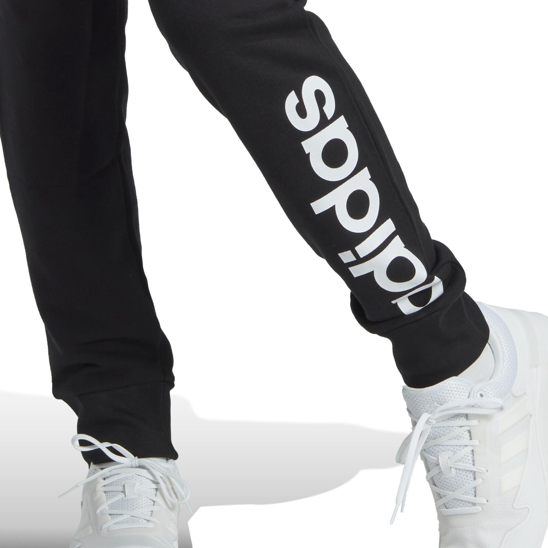 Jogging Logo-Fleece und konifizierte Knöchel adidas Essentials