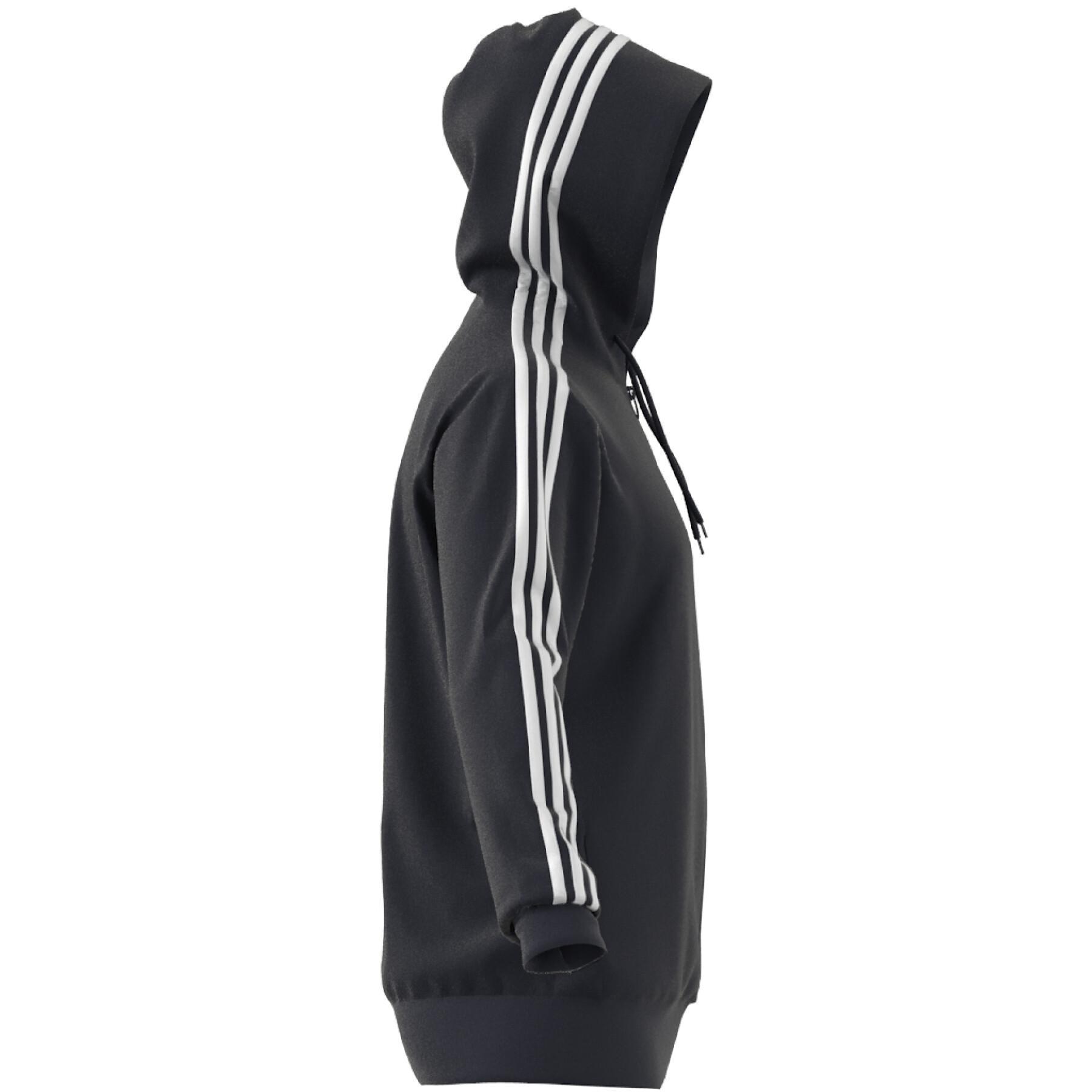 Kapuzenpullover mit Reißverschluss adidas 3-Stripes Essentials French Terry