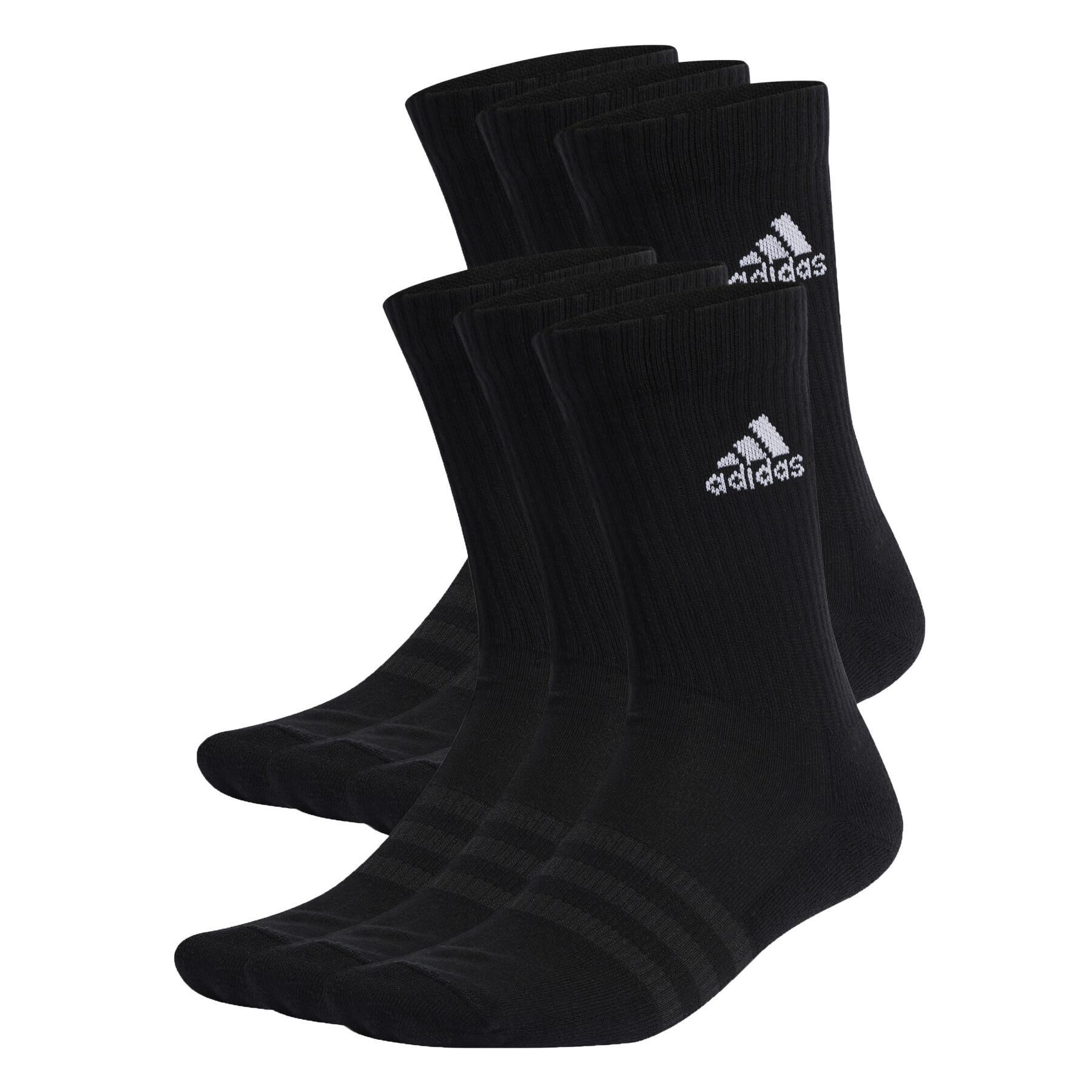 Niedrige Baby-Socken adidas Sportswear (x6)