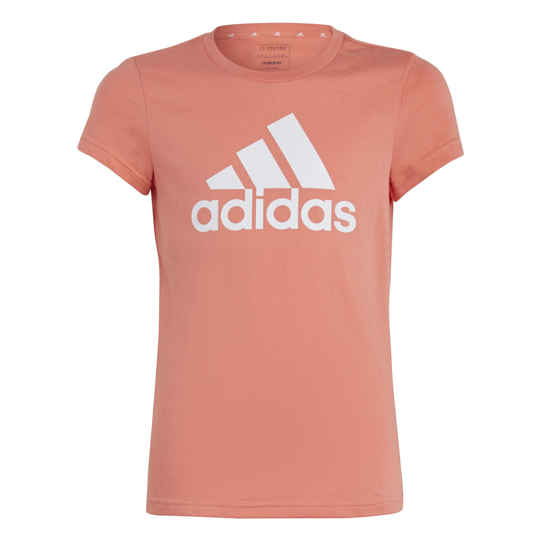 T-Shirt aus Baumwolle, Mädchen adidas Essentials Big Logo