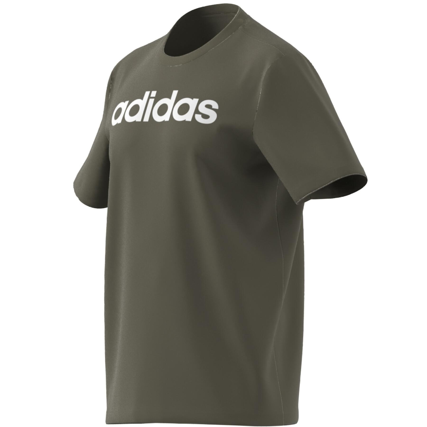 Jersey-T-Shirt adidas Essentials Linear Embroidered Logo