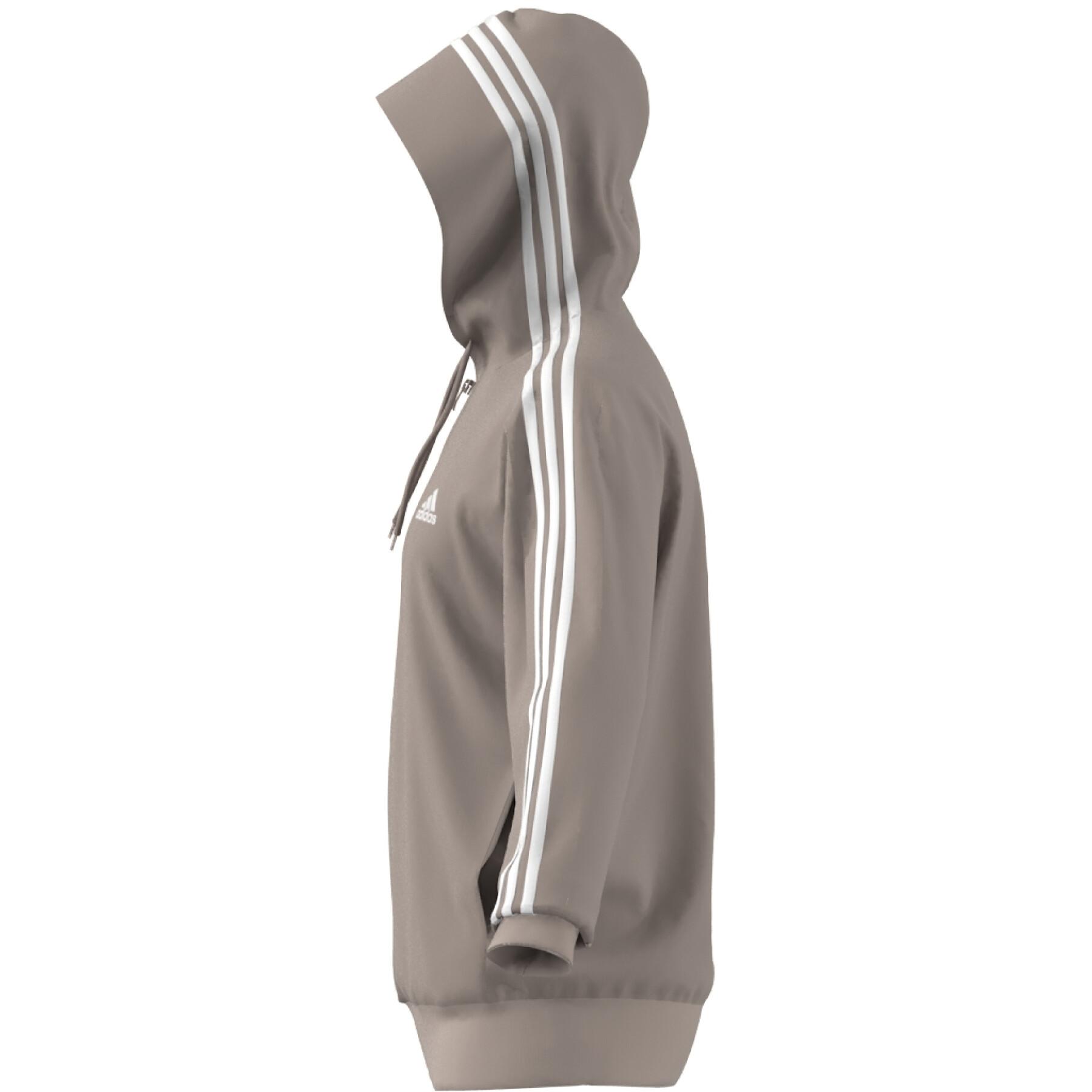 Kapuzenpullover mit Reißverschluss adidas 3-Stripes Essentials French Terry