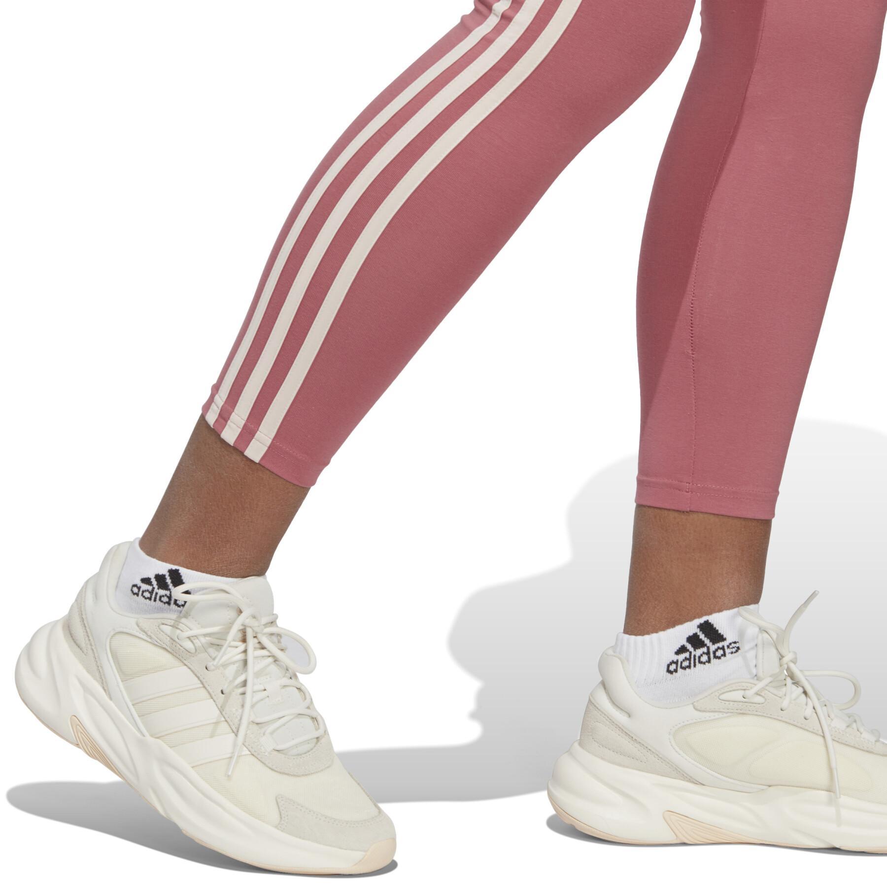 Legging hohe Taille aus Single-Jersey Frau adidas Essentials 3-Stripes