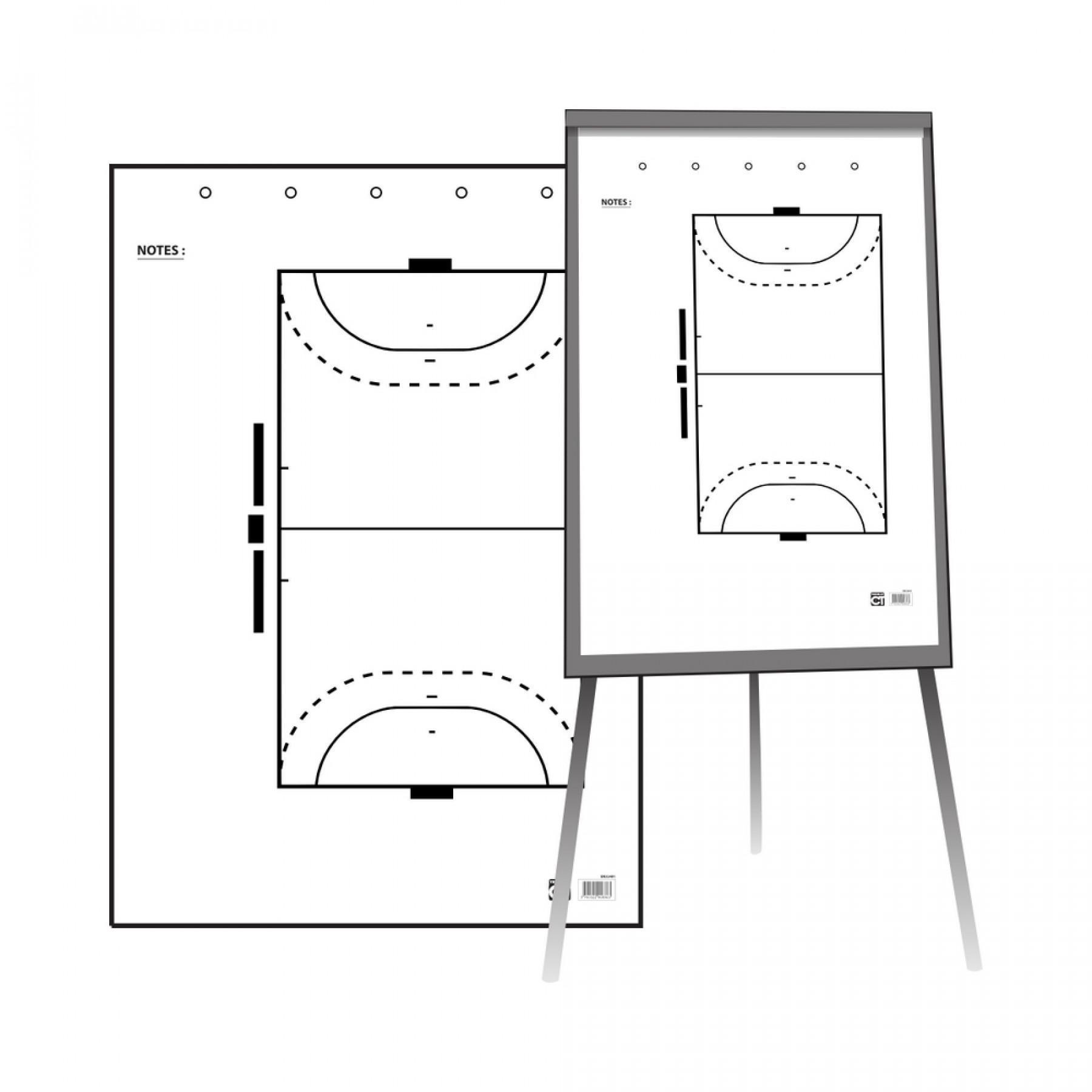 Packung mit 25 Handballblättern 60 x 87 cm