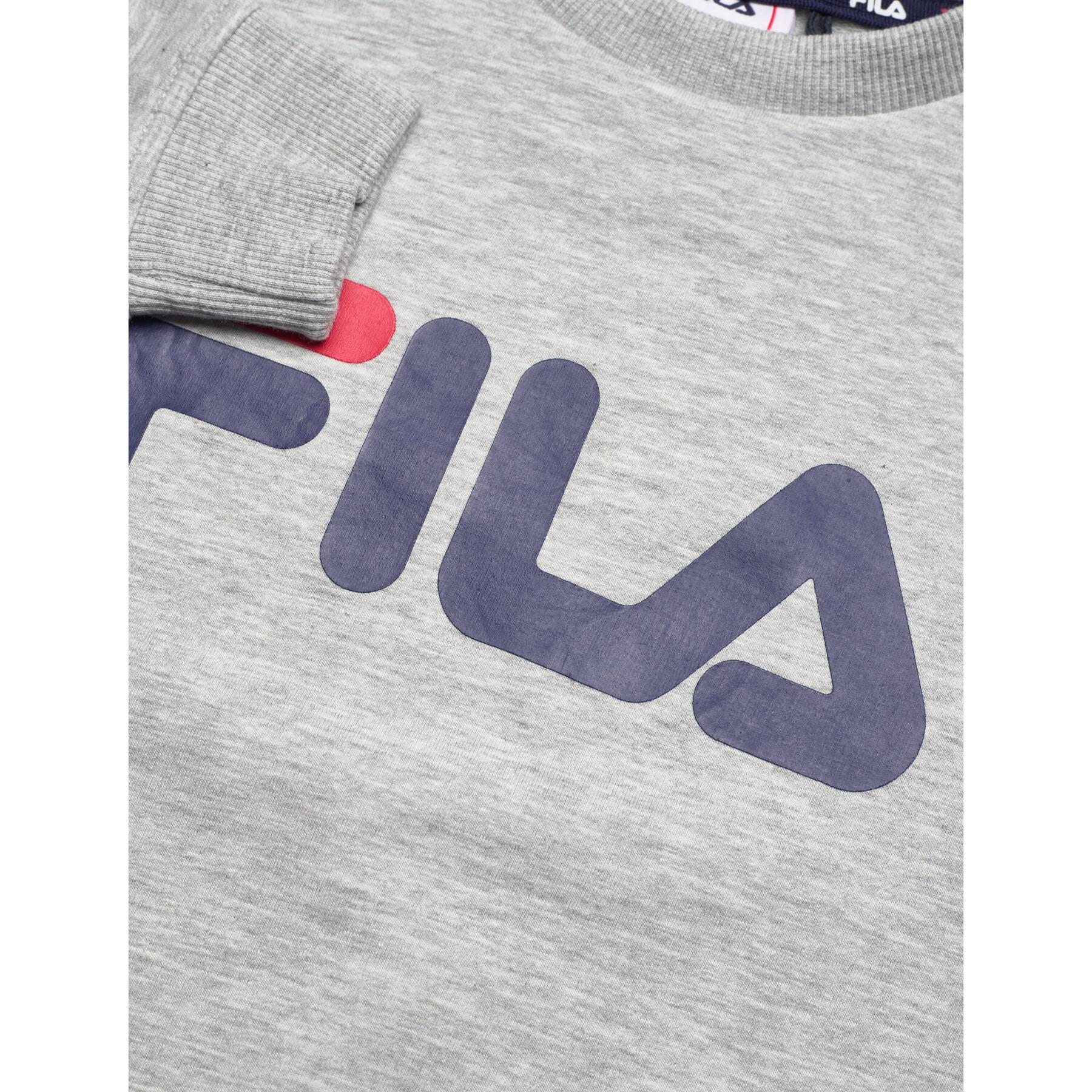 Sweatshirt Rundhalsausschnitt Kind Fila Babina Greda Classic Logo