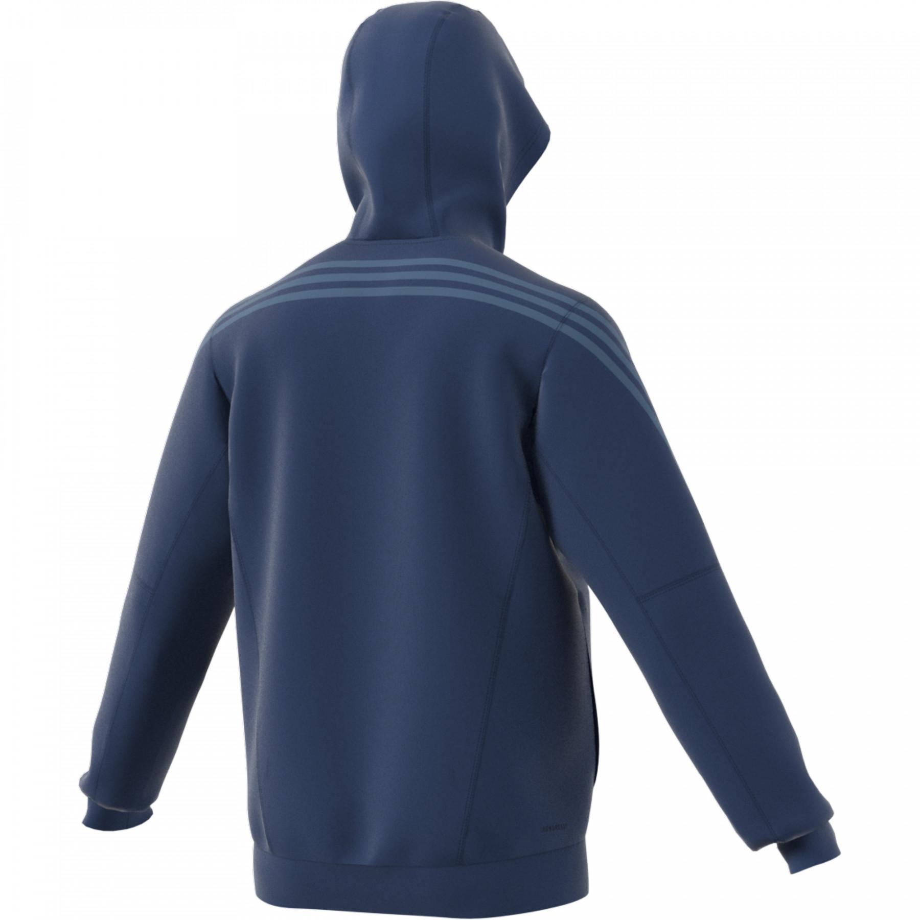 Sweatshirt mit Kapuze adidas Aeroready 3-Bandes Cold Weather Knit