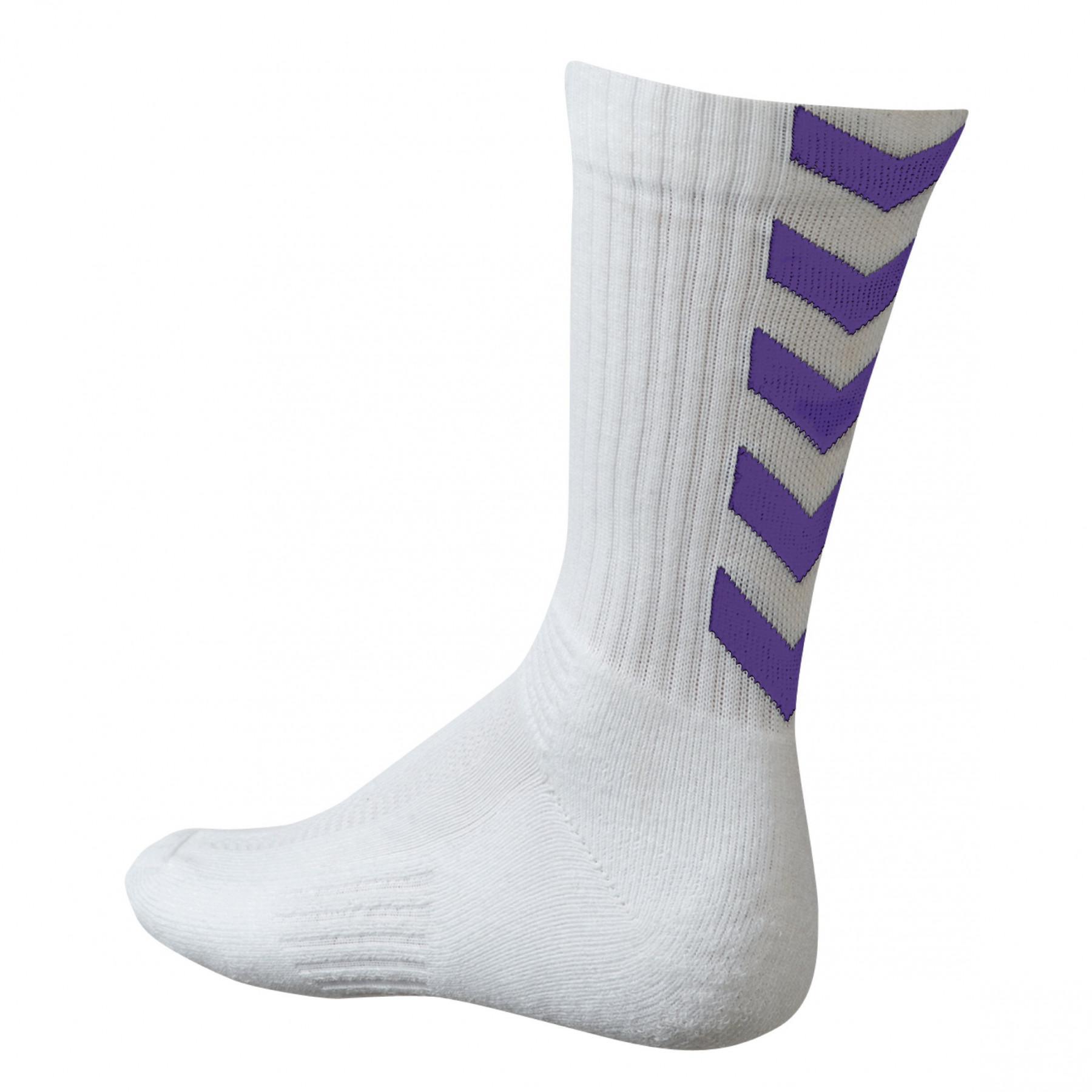 Socken Hummel hmlAUTHENTIC Indoor - blanc/violet