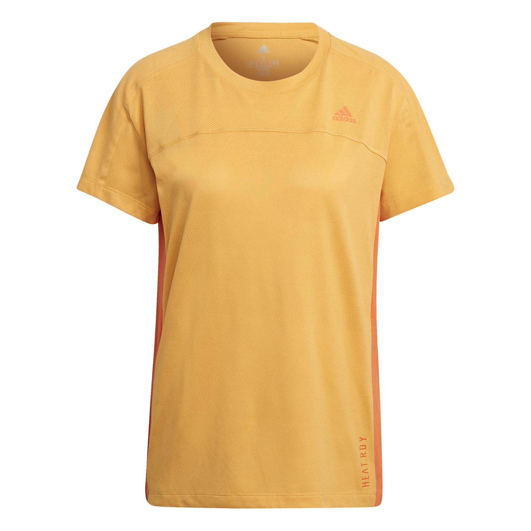 Frauen-T-Shirt adidas Heat Ready Running