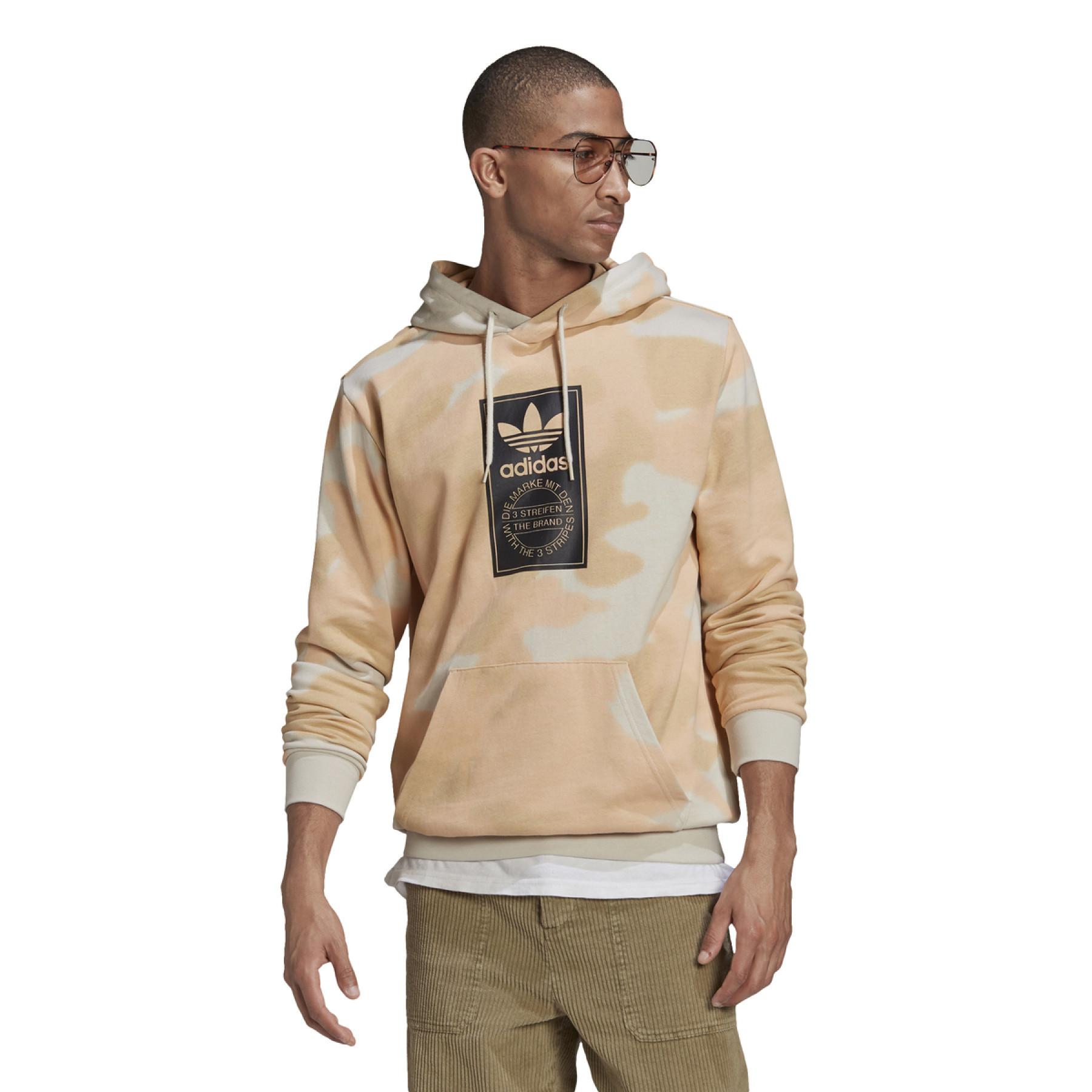 Sweatshirt mit Kapuze adidas Originals Camo Allover Print