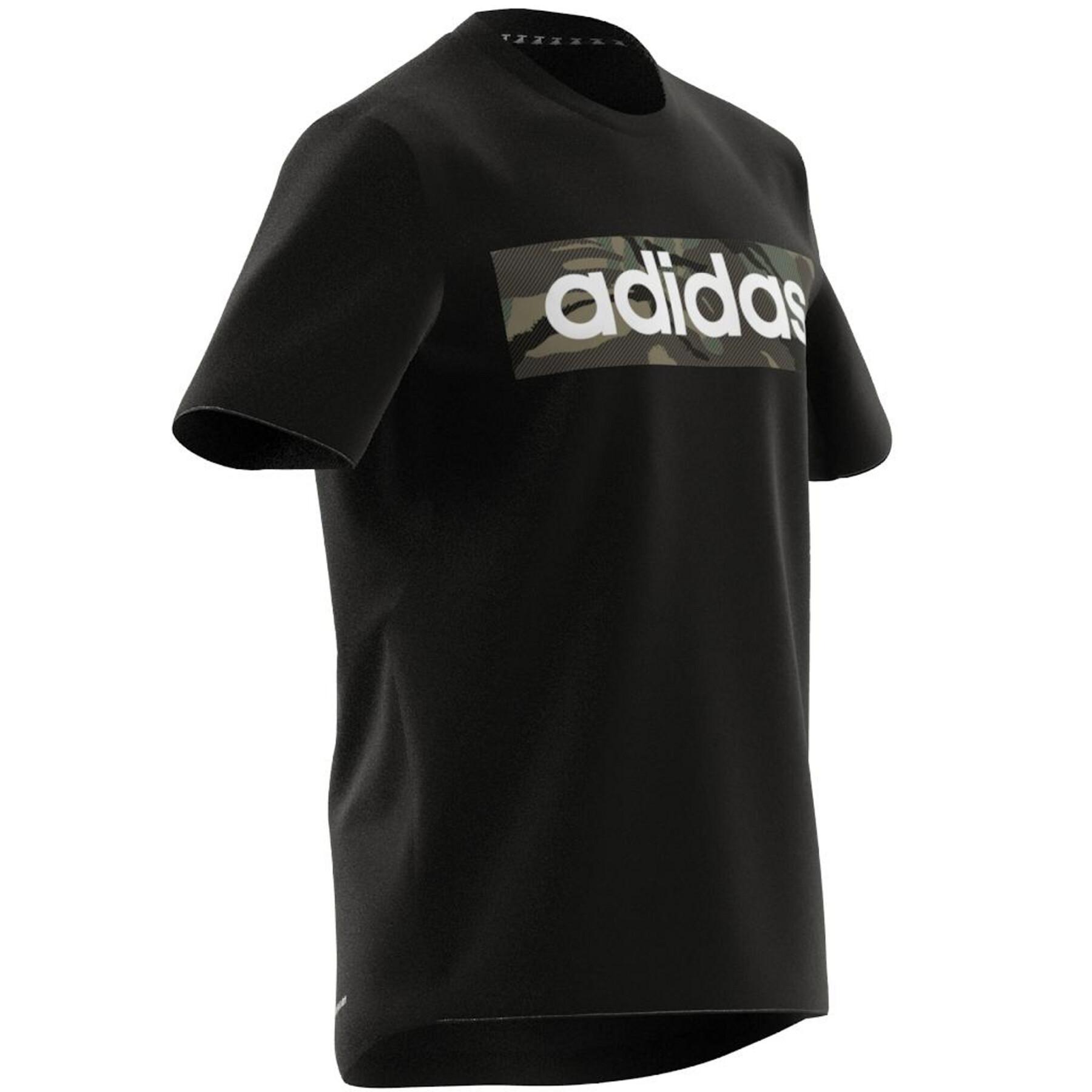 T-shirt adidas Aeroready Designed to Move Sport Cotton Touch Camo