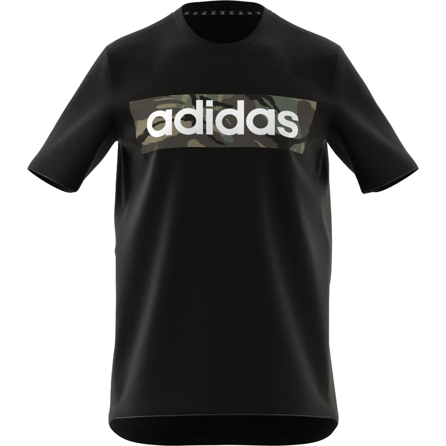 T-shirt adidas Aeroready Designed to Move Sport Cotton Touch Camo