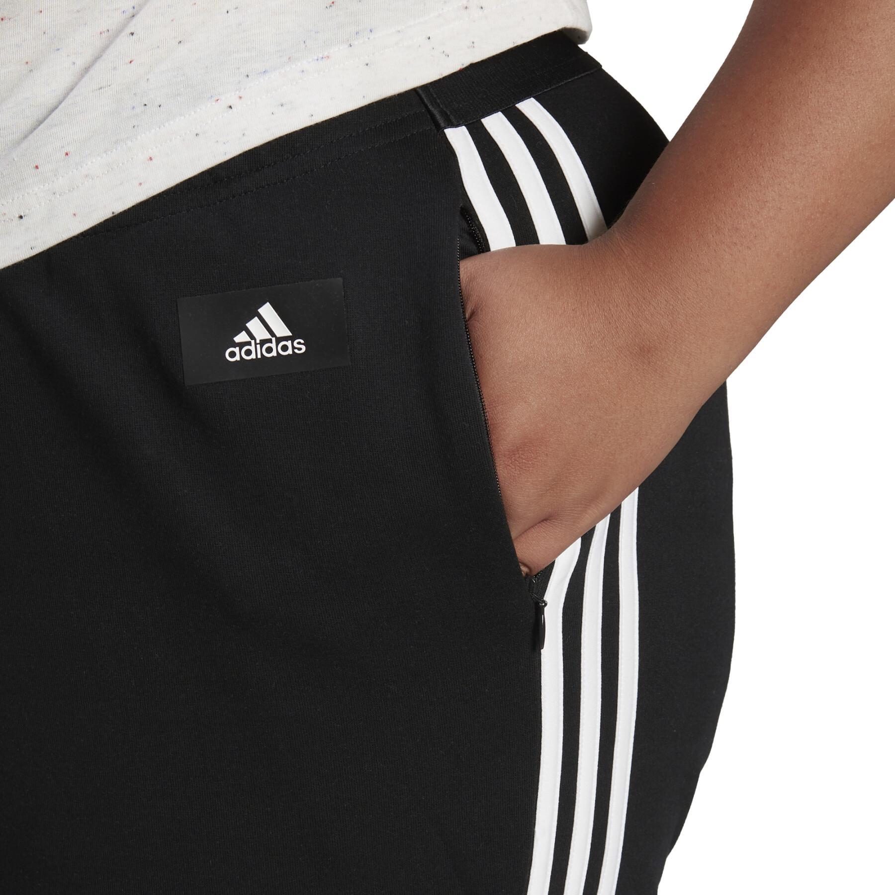 Damenhosen adidas Sportswear Future Icons 3-Stripes Skinny (Plus Size)