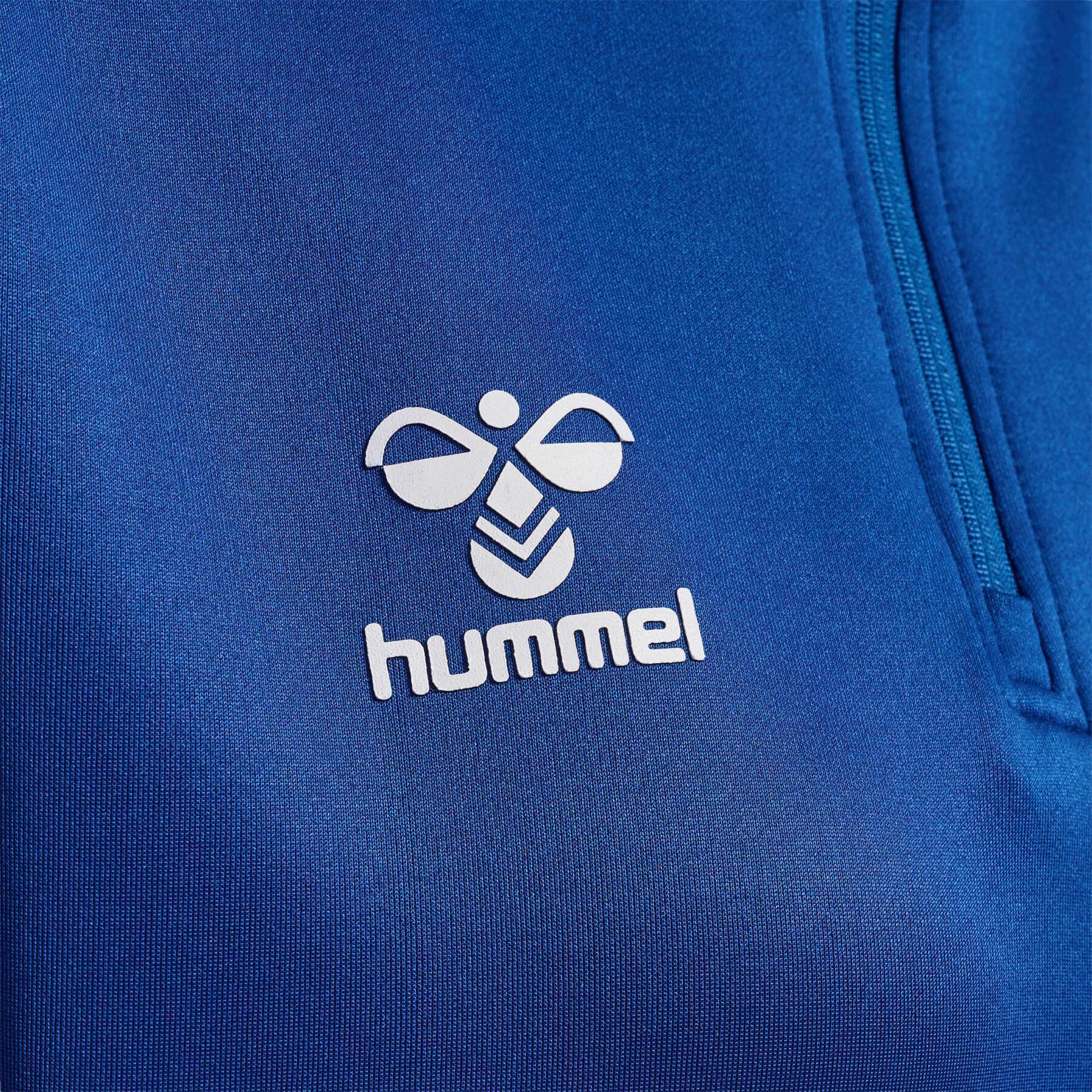 Trainingsjacke mit halbem Reißverschluss Frau Hummel Core XK