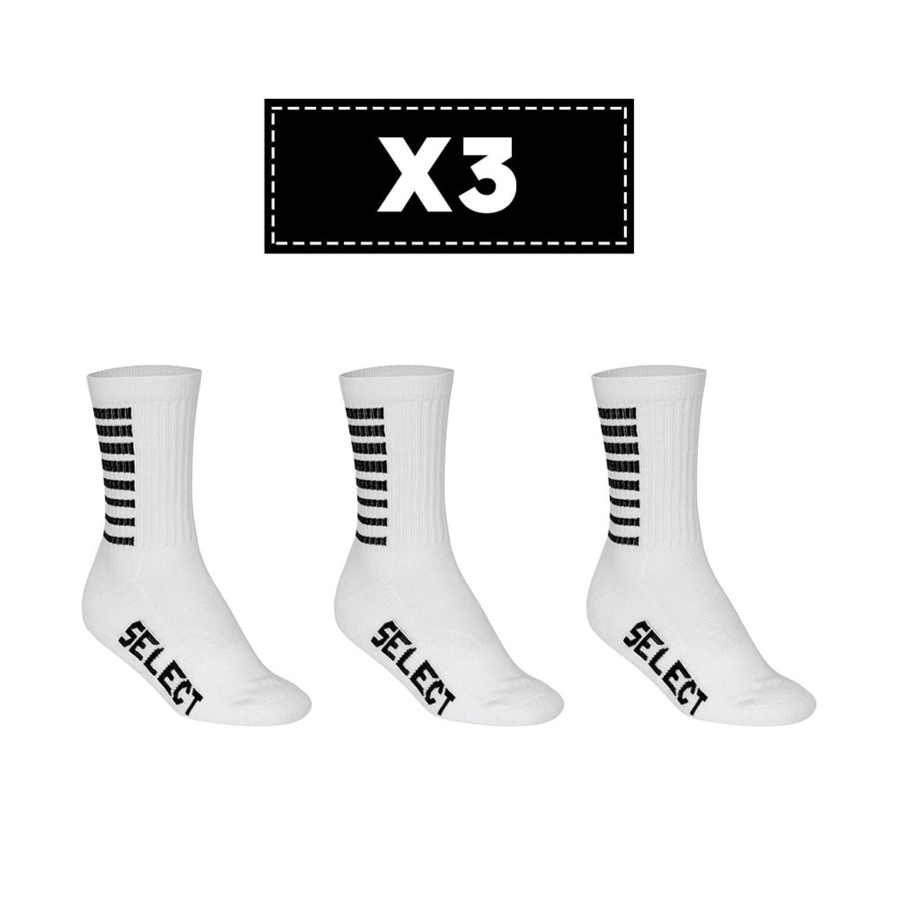 Lot von 3 Paar Socken Select Basic