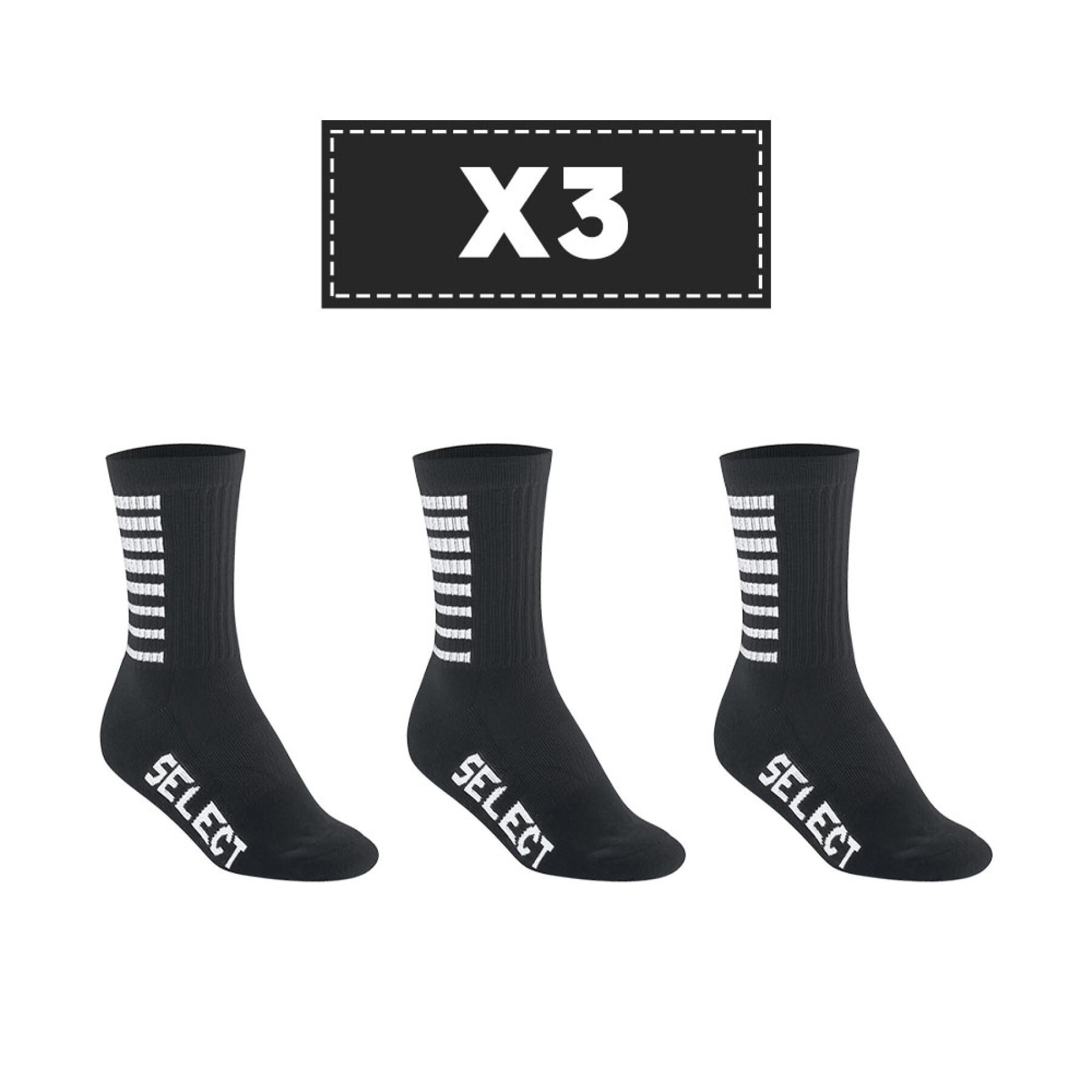 Lot von 3 Paar Socken Select Basic