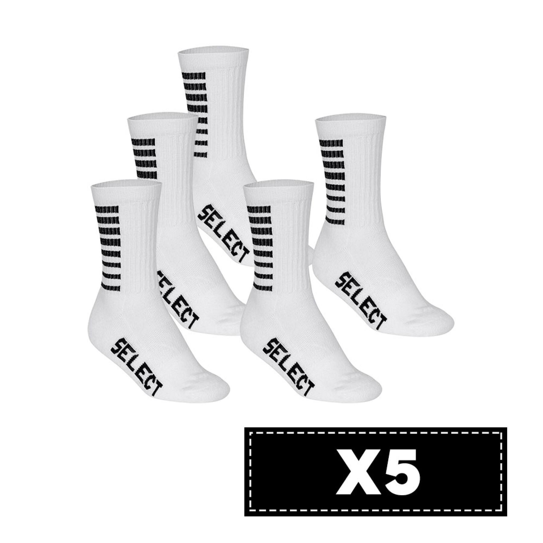 Lot von 5 Paar Socken Select Basic