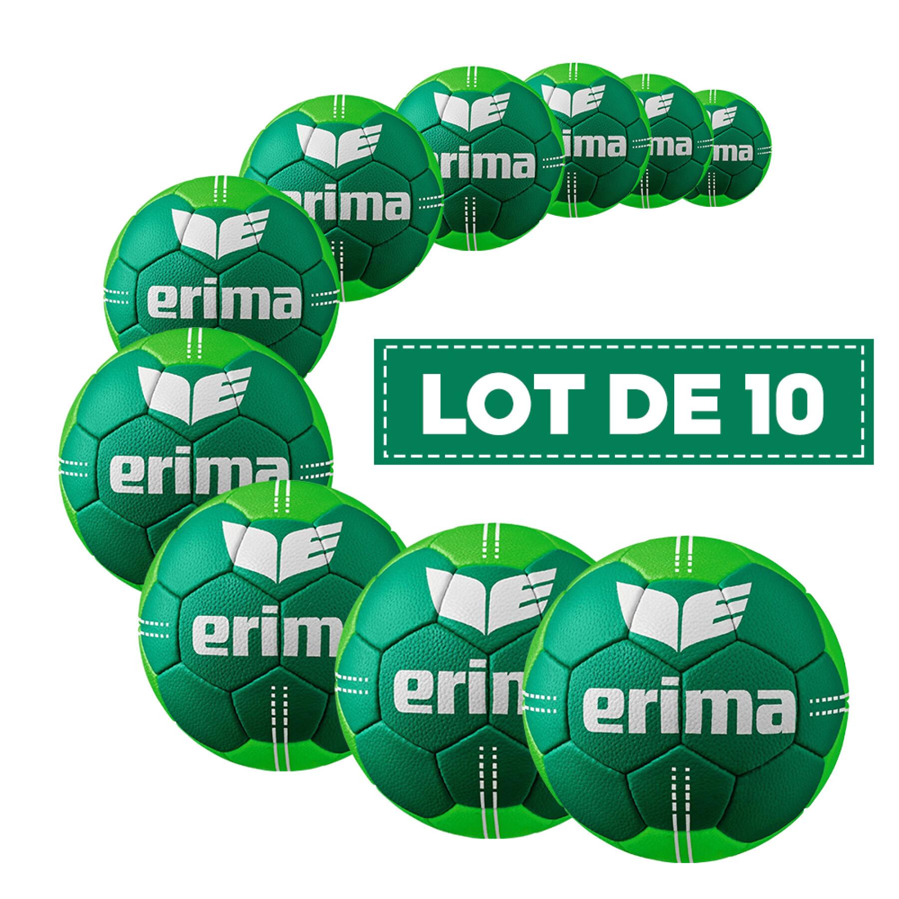 10er-Set Ballon Erima Pure Grip No. 2 Eco
