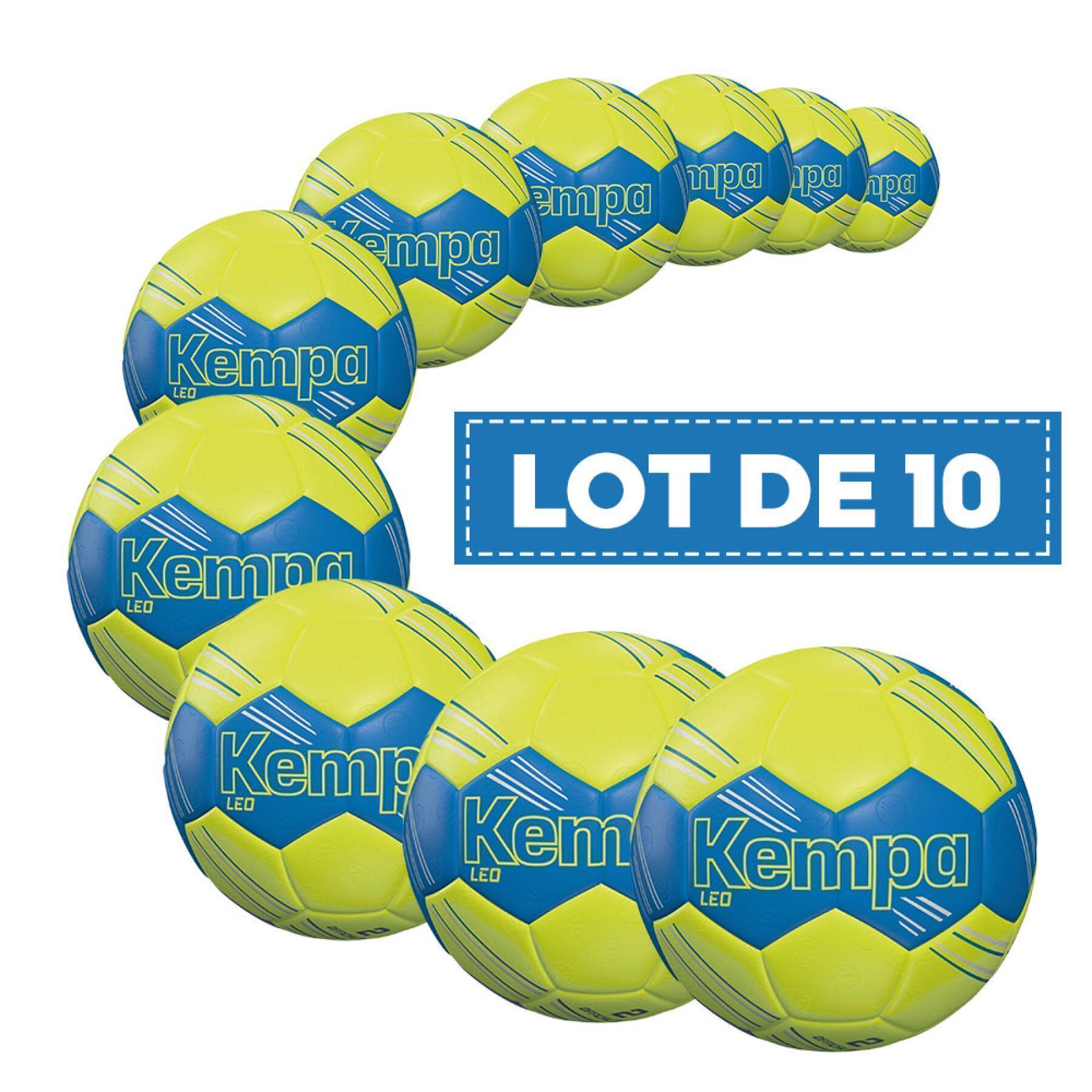 Lot von 10 Ballons Kempa Leo