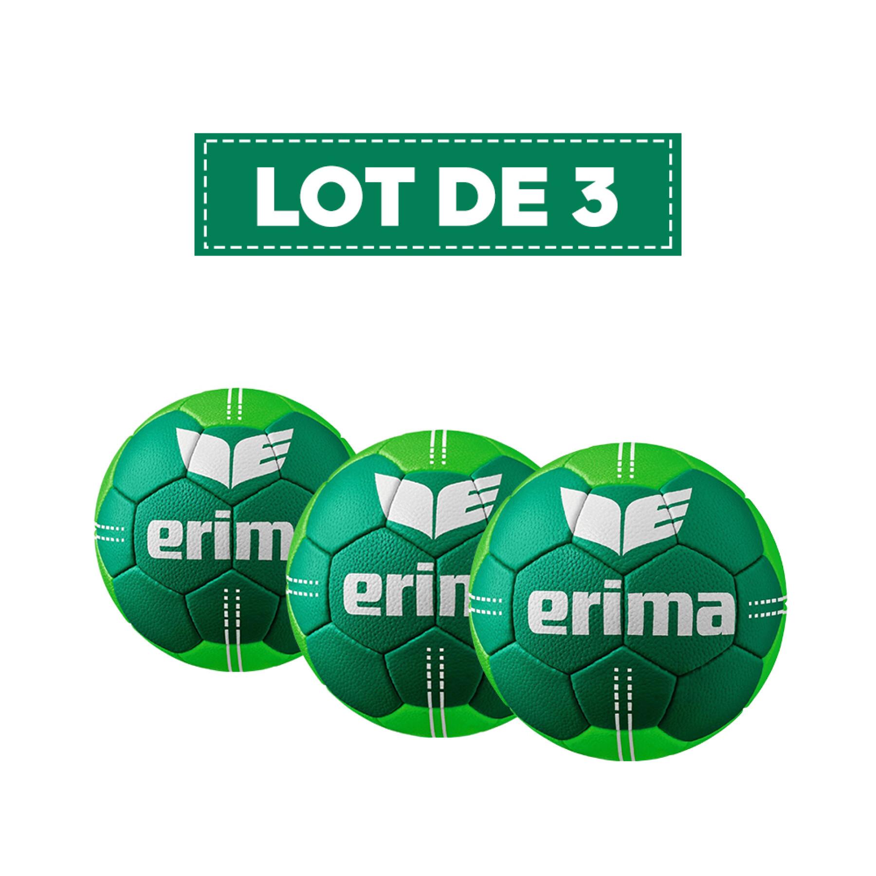 3er-Set Ballon Erima Pure Grip No. 2 Eco