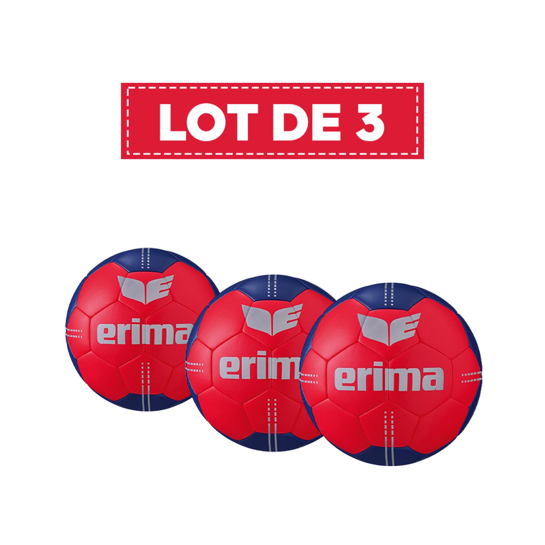 3er-Set Ballon Erima Pure Grip No. 3 Hybrid