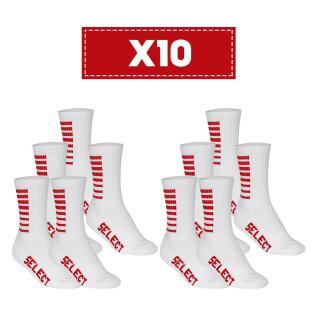 Lot von 10 Paar Socken Select Basic