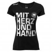 Frauen-T-Shirt Kempa Mit Herz & Hand