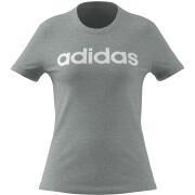 Eng anliegendes T-Shirt mit Logo für Frauen adidas Essentials