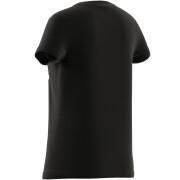 T-Shirt aus Baumwolle mit großem Logo, Mädchen adidas Essentials