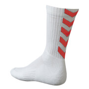 Socken Hummel hmlAUTHENTIC Indoor - Blanc / Rouge