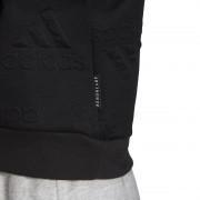 Damen-Sweatshirt adidas Aeroready Logo Jacquard