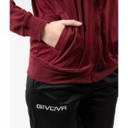 Fleece-Trainingsanzug mit Reißverschluss Givova One