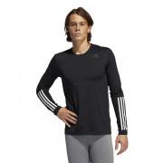 Langarm-T-Shirt adidas Techfit 3-Bandes Fitted
